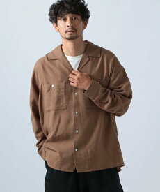 【SALE／59%OFF】BAYFLOW (M)D POCKET OCSH ベイフロー トップス シャツ・ブラウス ブラウン グレー