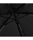 遮光ウェーブパイピング 折りたたみ傘 50cm ブラック(晴雨兼用)