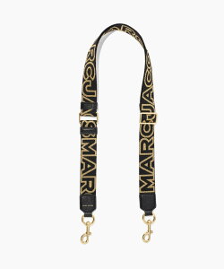 MARC JACOBS �y�����zTHE OUTLINE LOGO THIN STRAP/�U �A�E�g���C�� ���S �V�� �X�g���b�v �X���� �}�[�N �W�F�C�R�u�X �o�b�O ���̑��̃o�b�O �u���b�N�y���������z