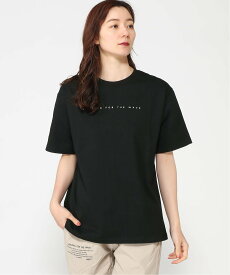 WTW (U)WTW スクエアロゴ ティーシャツ 半袖 ダブルティー トップス カットソー・Tシャツ ブラック ホワイト【送料無料】