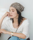 レオパード柄シルクスカーフ