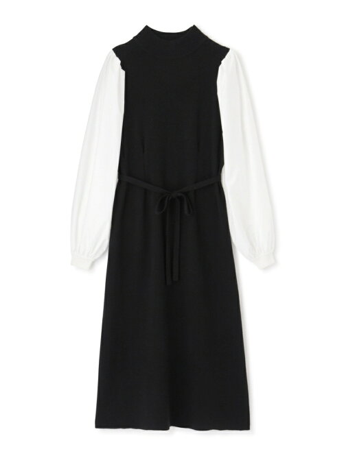 Free S Mart 布帛ドッキングロングニットワンピース Rakuten Fashion 楽天ファッション 旧楽天ブランドアベニュー Bs3677