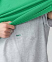 SHIPS MEN 【WEB限定】SHIPS: マイクロ SHIPSロゴ ポケット Tシャツ シップス トップス カットソー・Tシャツ ブルー ネイビー ホワイト グレー ブラック ピンク レッド グリーン