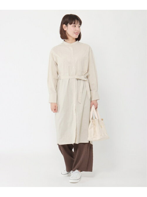 Lbc お手入れ簡単リネンシャツワンピ Rakuten Fashion 楽天ファッション 旧楽天ブランドアベニュー Cw8677