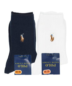 POLO RALPH LAUREN POLO キッズ マルチワンポイント リブソックス ナイガイ 靴下・レッグウェア 靴下