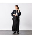 ショートコクーン ナイロンブルゾン