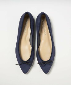 ODETTE E ODILE 【WEB限定】ポインテッドバレリーナ フラット15■↑ オデット エ オディール シューズ・靴 バレエシューズ ゴールド ネイビー【送料無料】