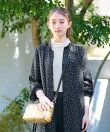 メタリックショルダーバッグ