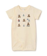 【SALE／40%OFF】petit main くま刺しゅうマリン2WAYオール ナルミヤオンライン マタニティウェア・ベビ…