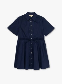 【SALE／82%OFF】MICHAEL KORS スモック ウエスト シャツ ドレス マイケルコース マイケル・コース ワンピース・ドレス ワンピース ブルー【送料無料】