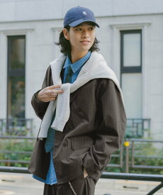 【SALE／50%OFF】RAGEBLUE TRW/ダブルテーラードジャケット【セットアップ対応】 レイジブルー トップス その他のトップス ネイビー グレー ブラック【送料無料】