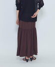 フィブリルポプリンティアードスカート