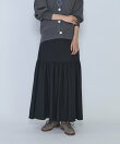 フィブリルポプリンティアードスカート