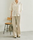 開襟レースシャツ【SUM1 STYLE】