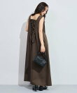 バックレースアップAラインワンピース