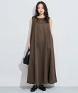 バックレースアップAラインワンピース