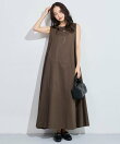 バックレースアップAラインワンピース
