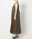 バックレースアップAラインワンピース