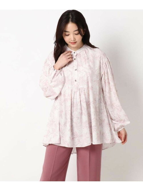 The Shop Tk 手書き風線画花柄チュニックブラウス Rakuten Fashion 楽天ファッション 旧楽天ブランドアベニュー Cg6680