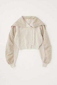 【SALE／30%OFF】MOUSSY FLIGHT KNIT JACKET トップス マウジー ジャケット・アウター その他のジャケット・アウター ホワイト ブラック【送料無料】