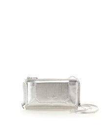 Samantha Thavasa Petit Choice フラップレザースマホショルダー サマンサタバサプチチョイス バッグ ショルダーバッグ グリーン ブラック シルバー ピンク【送料無料】