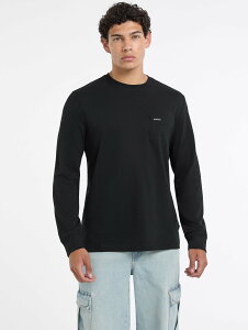 GUESS JEANS GUESS JEANS ����T�V���c (M)Crew Neck Regular Poket �Q�X �g�b�v�X �J�b�g�\�[�ET�V���c �z���C�g �u���b�N�y���������z