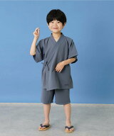 【SALE／25%OFF】and D.petitmain 【速乾】サラサラ甚平 ナルミヤオンライン 着物・浴衣・和装小物 浴衣 …