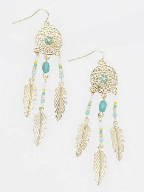 チャイハネ フラワードリームキャッチャーピアス Rakuten Fashion 楽天ファッション 旧楽天ブランドアベニュー M