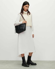 【SALE／50%OFF】ALLSAINTS (W)ZOEY SHIRT DRESS オールセインツ ワンピース・ドレス ドレス ホワイト【送料無料】