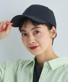 UNITED ARROWS green label relaxing コットン ポリエステル キャップ - UVケア - ユナイテッドアローズ グリーンレーベルリラクシング 帽子 キャップ ネイビー ホワイト ブラック グレー ベージュ ブラウン