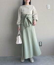 ラメモールボートネックプルオーバー