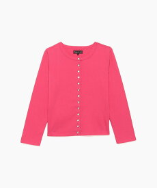 agnes b. FEMME J000 CARDIGAN LE PETIT カーティガンプレッション アニエスベー トップス カーディガン ピンク【送料無料】