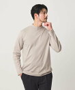 【WEB限定 WARDROBE SMART】クリア ガスコットン モックネック カットソー【抗菌・防臭】