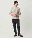 【WEB限定 WARDROBE SMART】クリア ガスコットン モックネック カットソー【抗菌・防臭】