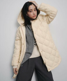 UNFILO 【自宅で洗濯OK / 軽量で暖かい】TAIONコラボ 2WAY キルティングダウン アンフィーロ ジャケット・アウター ダウンジャケット・ダウンベスト イエロー グレー ブラック カーキグリーン ネイビー ベージュ ホワイト【送料無料】