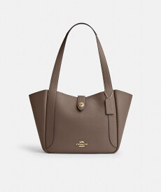 【SALE／70%OFF】COACH OUTLET 【公式】ハドリー ターンロック トート バッグ コーチ　アウトレット バッグ トートバッグ ブラウン【送料無料】