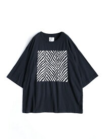 【SALE／38%OFF】SHAREEF ZEBRA EMB.BIG-T シャリーフ カットソー Tシャツ ブラック グレー ピンク グリーン レッド【送料無料】