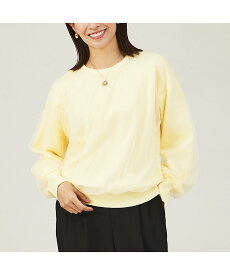 【SALE／48%OFF】abahouse mavie チュールニットプルオーバー アバハウス マヴィ トップス ニット ホワイト イエロー ブラック【送料無料】