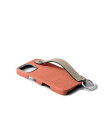 (iPhone16) ハンドル付き バックカバーケース シュリンクレザー
