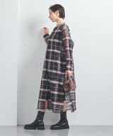【SALE／80%OFF】UNITED ARROWS シアー チェック ワンピース ユナイテッドアローズ アウトレット ワンピ…