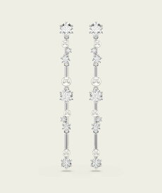 SWAROVSKI 【公式】【スワロフスキー】Constella ドロップピアス スワロフスキー アクセサリー・腕時計 ピアス ホワイト【送料無料】