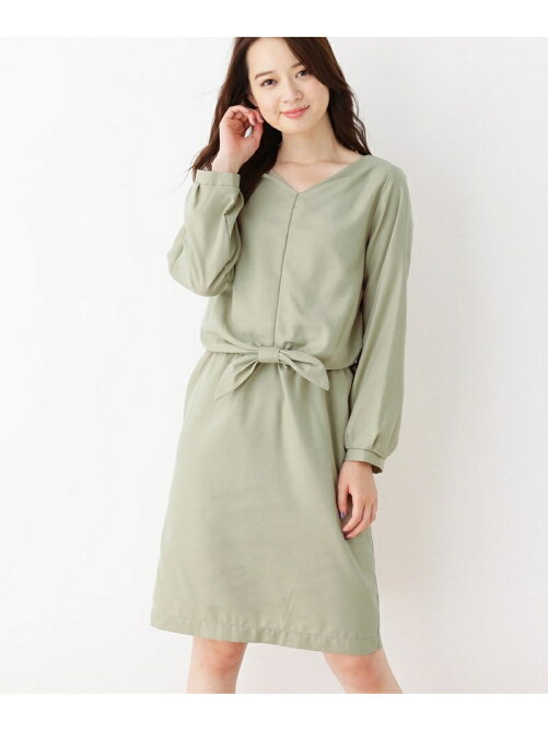 Index 洗える ウエストリボンワンピース Rakuten Fashion 楽天ファッション 旧楽天ブランドアベニュー P
