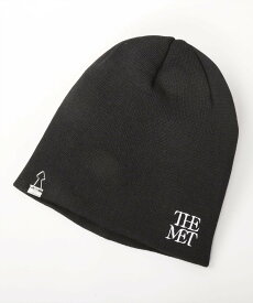 CA4LA THE MET LOGO KNIT CAP カシラ 帽子 ニット帽・ビーニー ネイビー ブラック【送料無料】