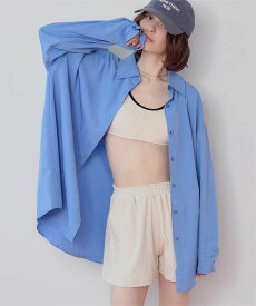 SEA DRESS ビッグシルエット シャツ / ラッシュガード 接触冷感 羽織り 速乾 レジャー ティティベイト 水着・スイムグッズ ラッシュガード【送料無料】