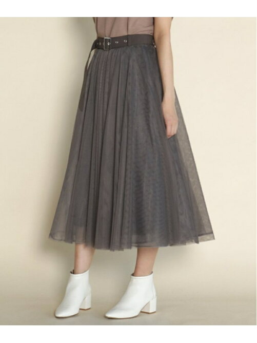 Scotclub Scotclub ウエストベルト付きチュールスカート Rakuten Fashion 楽天ファッション 旧楽天ブランドアベニュー Bw0686