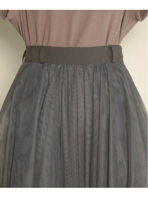 Scotclub Scotclub ウエストベルト付きチュールスカート Rakuten Fashion 楽天ファッション 旧楽天ブランドアベニュー Bw0686