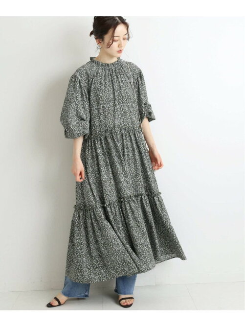 Iena ミニフラワーティアードワンピース Rakuten Fashion 楽天ファッション 旧楽天ブランドアベニュー Cs8686