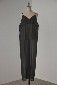 BLACK BY MOUSSY layered long slit dress ブラックバイマウジー ワンピース・ドレス ワンピース ブラック グリーン ホワイト【送料無料】
