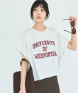 【新色追加】レギュラーウェイトロールアップロゴTシャツ
