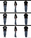 【新色追加】レギュラーウェイトロールアップロゴTシャツ